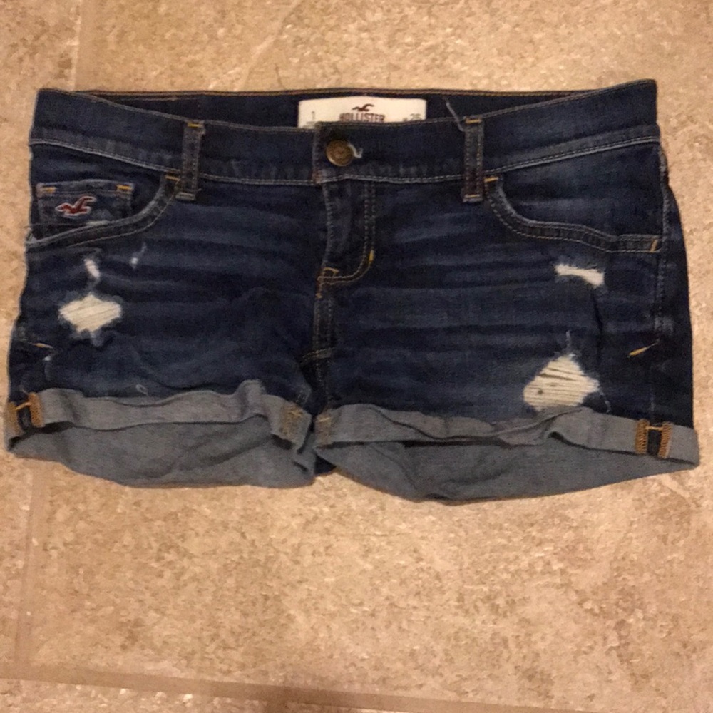 Hollister denim shorts